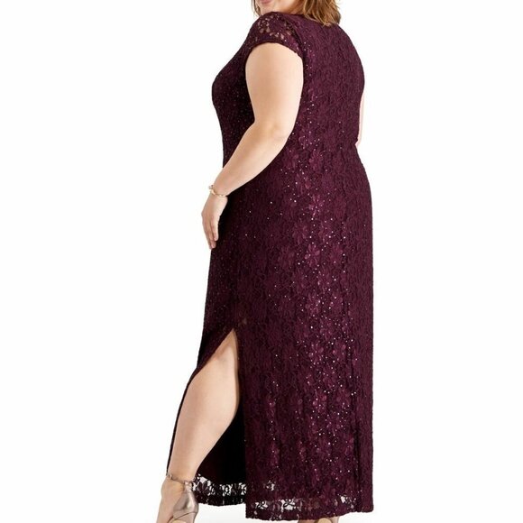 ($109) Connected Apparel Women's Plus Size Formal Evening Party Prom Dress, 14W - Picture 1 of 14